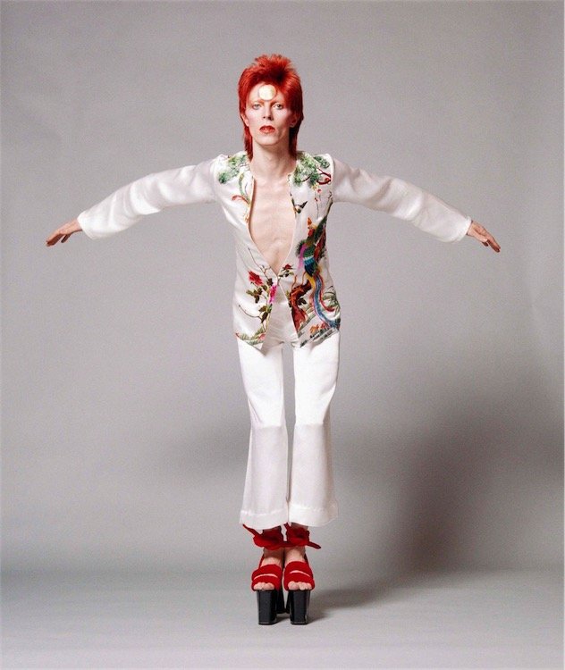 Bowie sulle zeppe