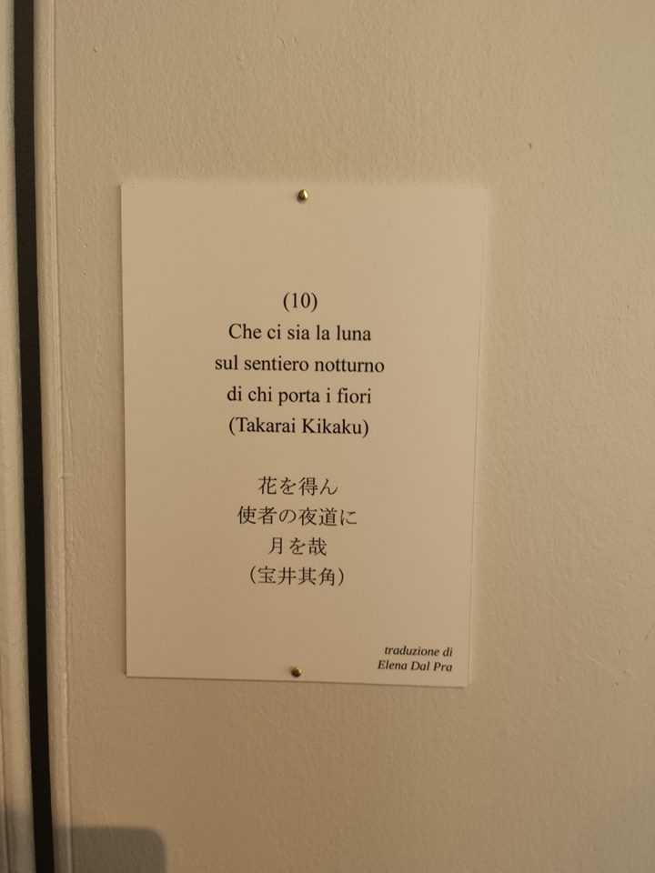 Sentiero notturno-Haiku