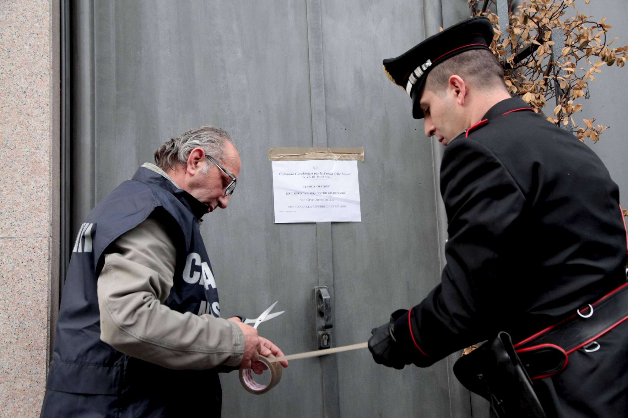 Sequestrata la clinica