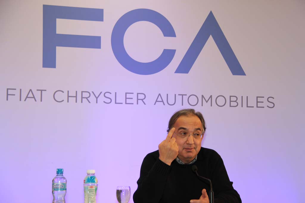 Sergio Marchionne, ad di Fca