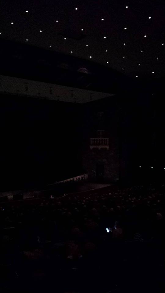 Un pubblico numeroso sotto le 