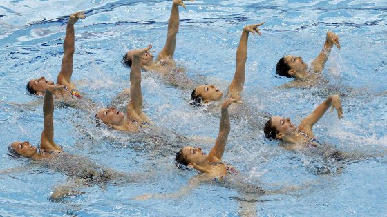 Argento nel libero, bronzo nel tecnico per la squadra di nuoto sincronizzato