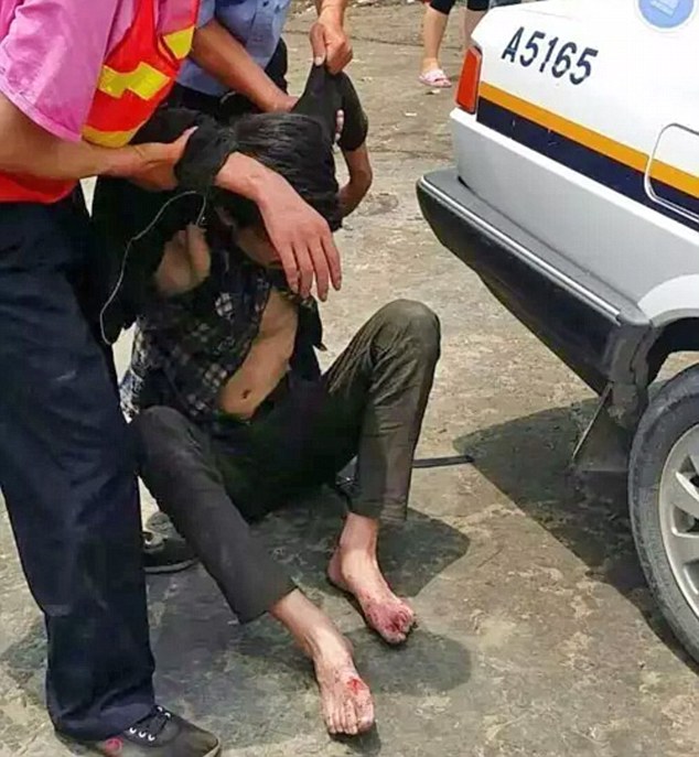 Il ritrovamento del ragazzo