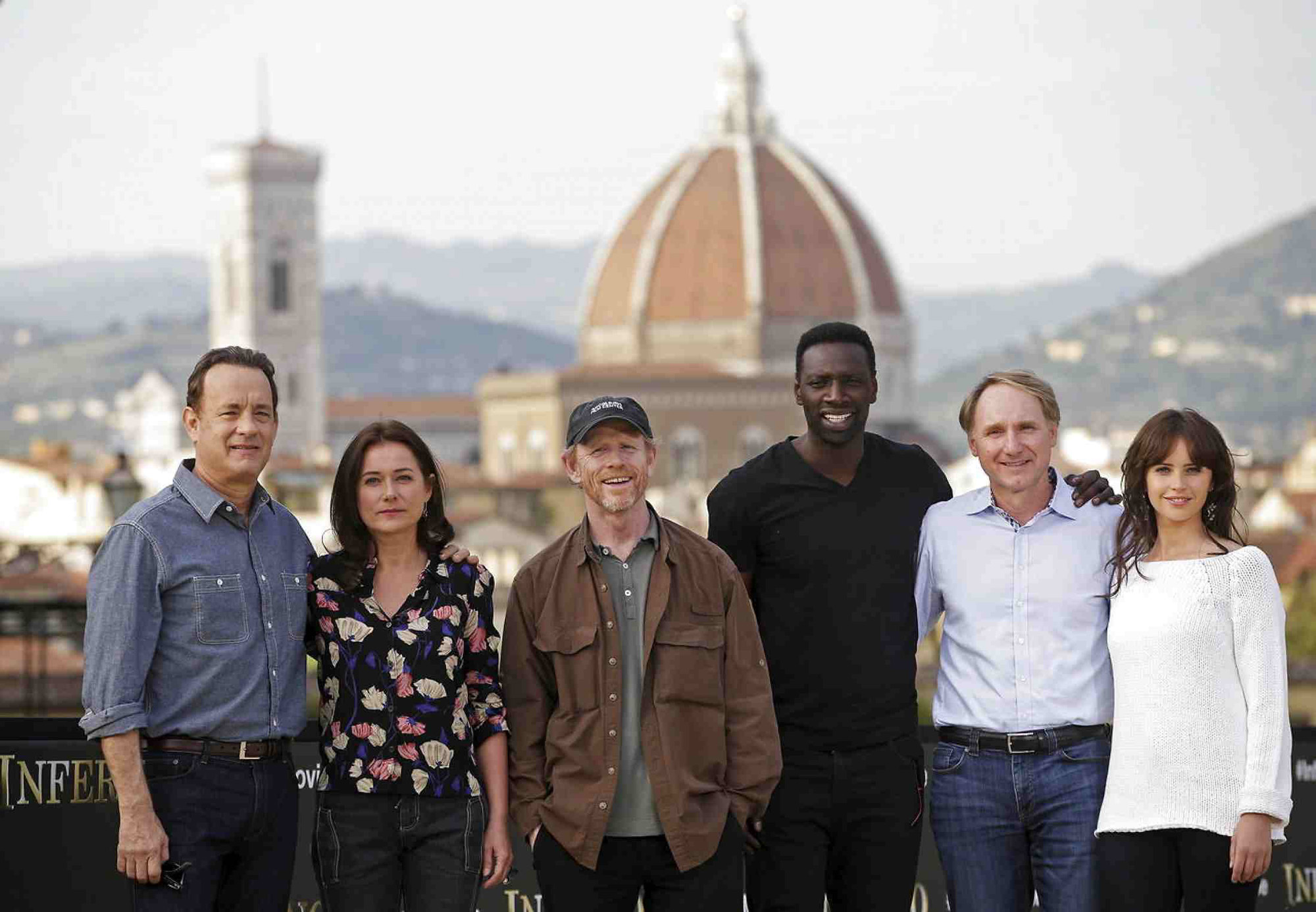 Il cast a Firenze