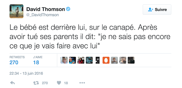 Commento di David Thomson 1