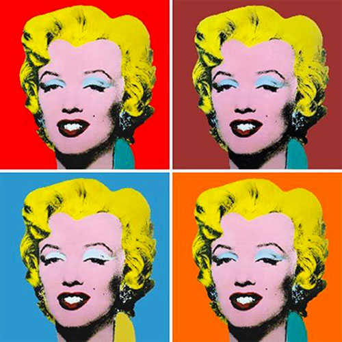 Four Marilyns di Andy Warhol