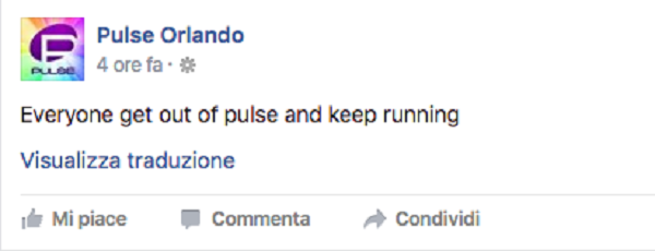 Messaggio gestori locale