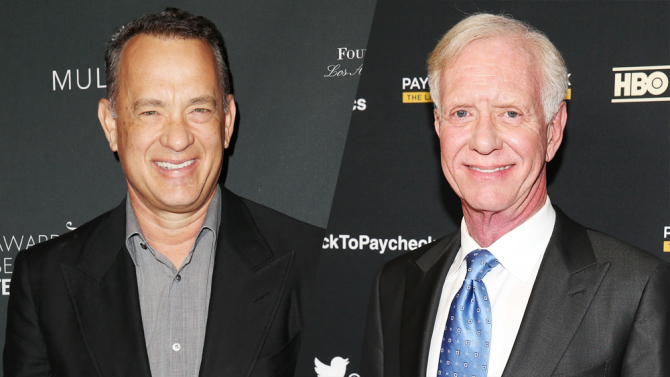 Tom Hanks e Chelsey Sullenberger