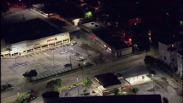 Zona della sparatoria 1