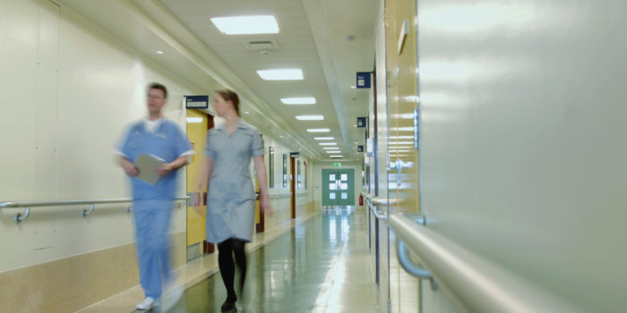 Luce artificiale negli ospedali