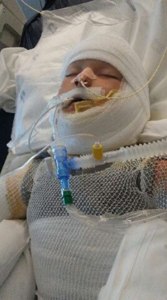 Kayden in ospedale 2