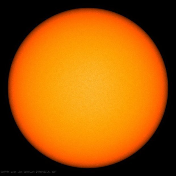 Inattività macchie solari