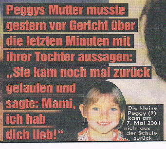 Scomparsa di Peggy Knobloch