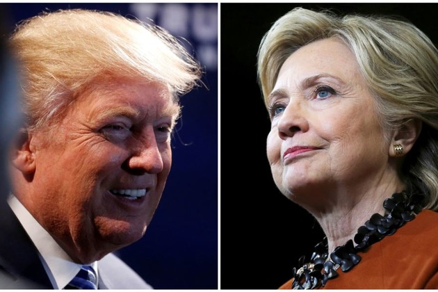 Trump e Clinton
