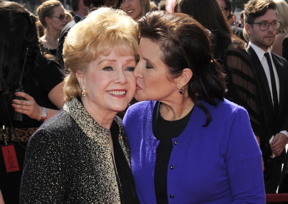 Debbie Reynolds e Carrie Fisher
