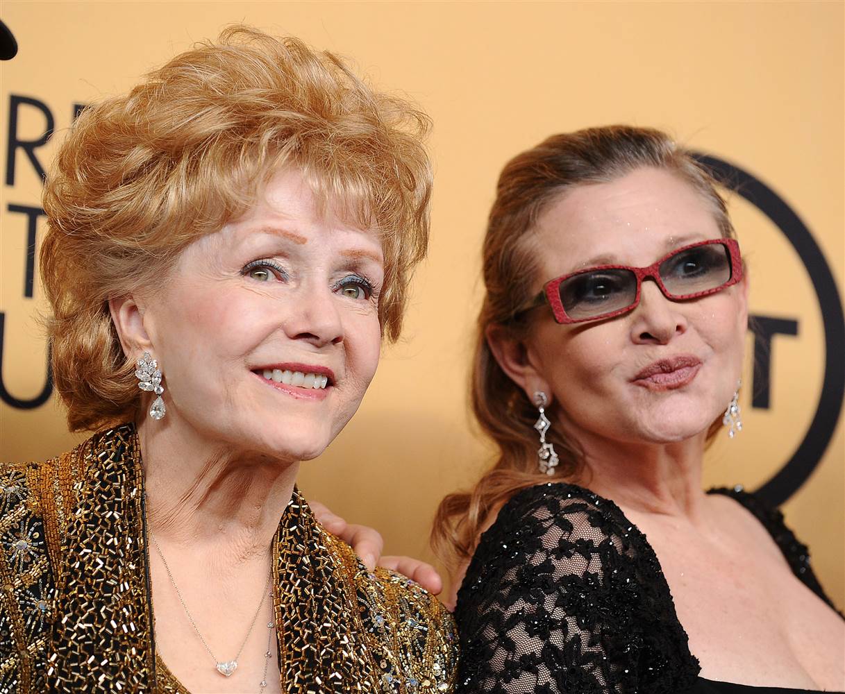 Debbie Reynolds e Carrie Fisher