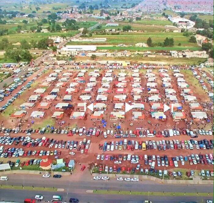 Mercato prima dell'esplosione