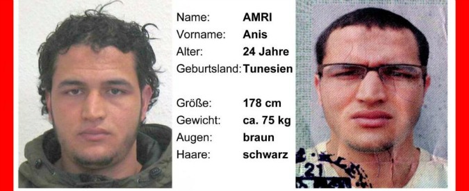 Il killer di Berlino Anis Amri