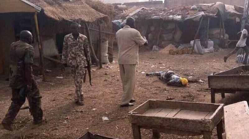 Donna kamikaze morta