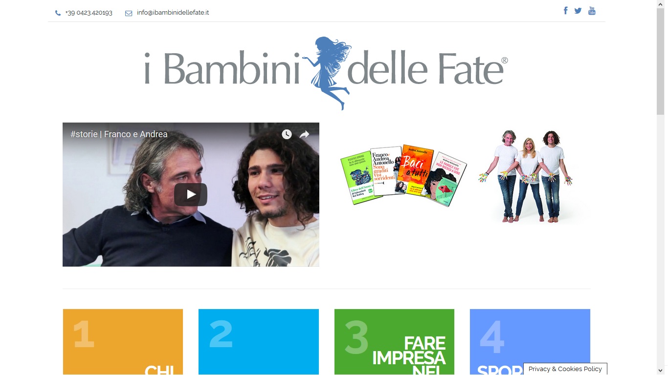 Home page dell'associazione
