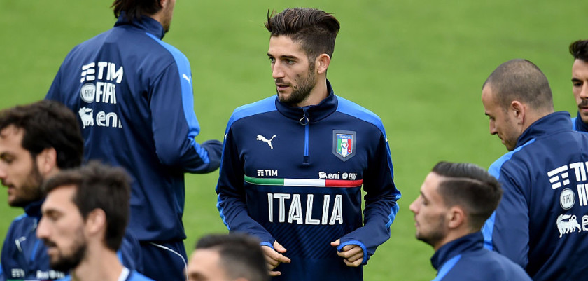 Gagliardini con la Nazionale