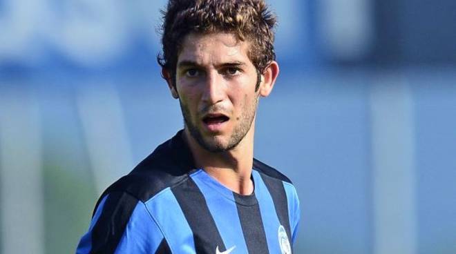 Roberto Gagliardini con la maglia dell'Atalanta