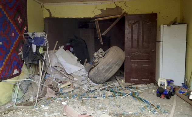 Abitazione distrutta