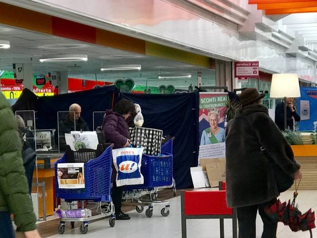 Dramma al Carrefour di Burolo