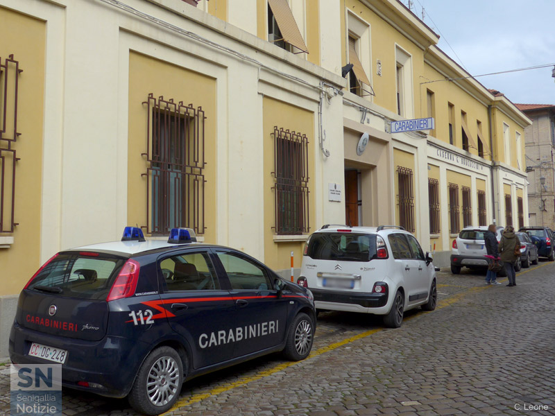 Caserma dei carabinieri di via Marchetti a Senigallia