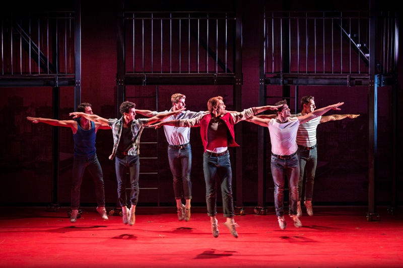 Un momento del musical