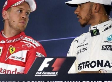 Hamilton e lo scontro con Vettel