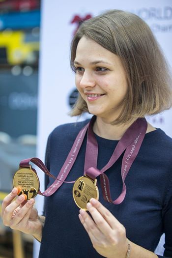 Anna Muzychuk, campionessa di scacchi