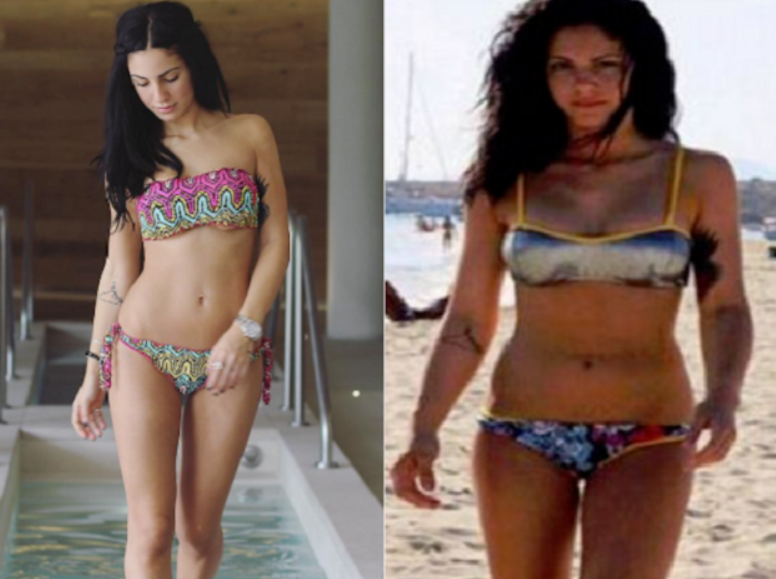 Giulia De Lellis prima e dopo