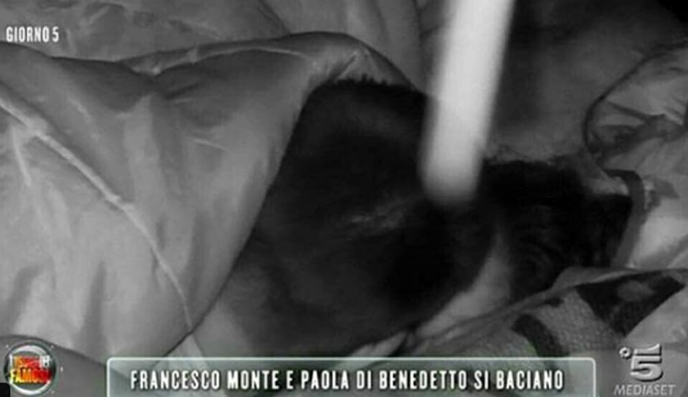 Bacio Paola e Francesco