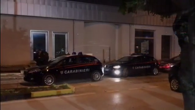 Bellona, luogo della sparatoria della guardia giurata