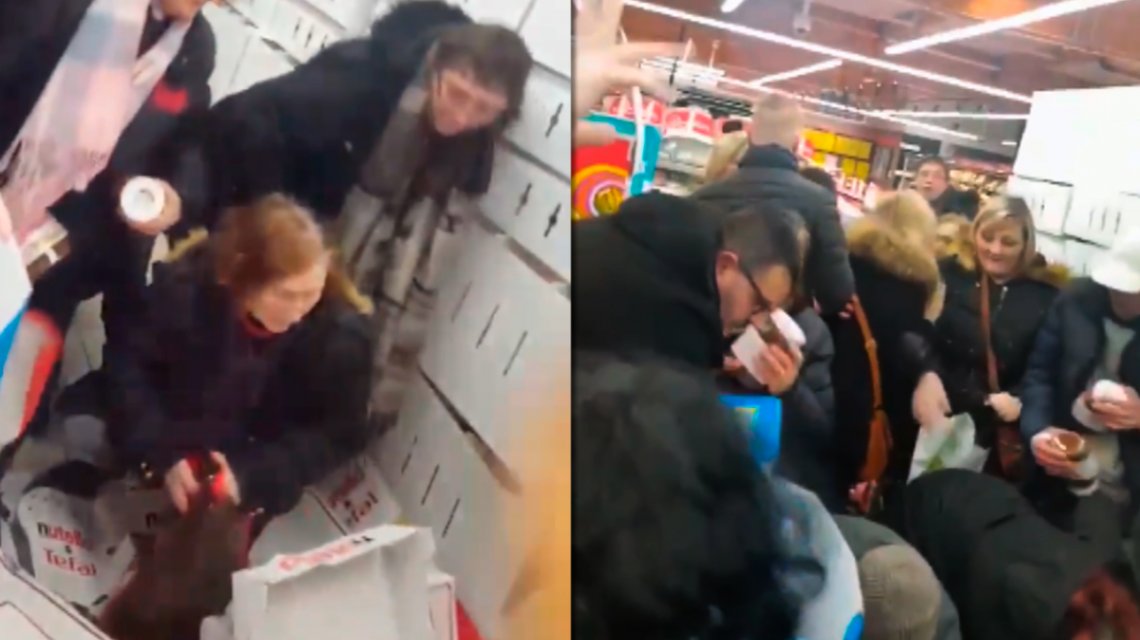 Disordini nei supermercati per acquistare Nutella