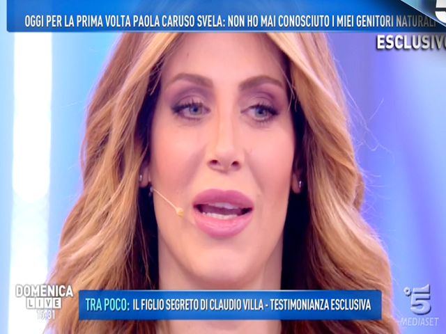Domenica Live Paola Caruso