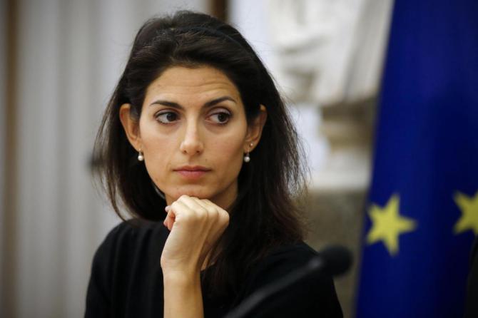 Il sindaco di Roma Virginia Raggi