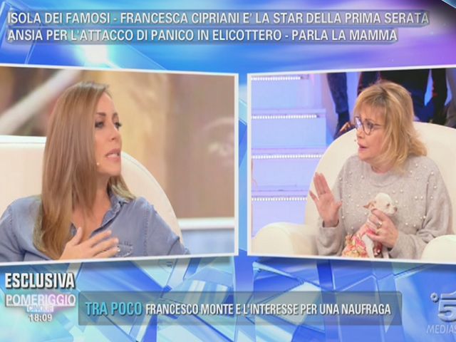 Karina Cascella contro Francesca Cipriani