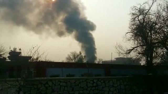 La sede dell'organizzazione umanitaria, attentato