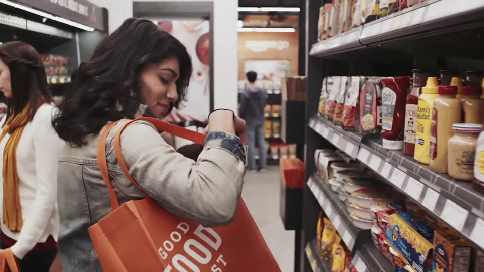 Prodotti direttamente nel sacchetto