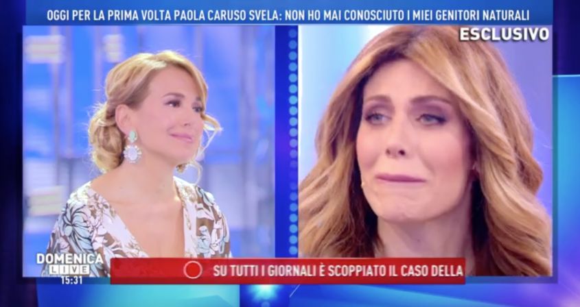 Rivelazione Paola Caruso