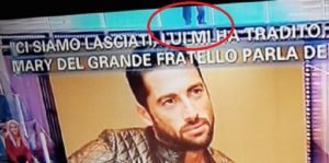 Uomo mascherato Pomeriggio 5