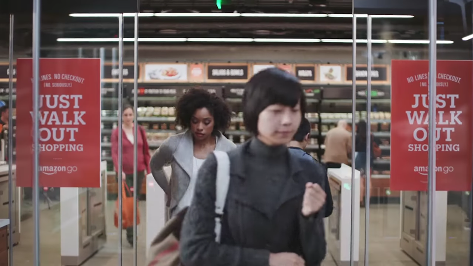ingresso-uscita di amazon go