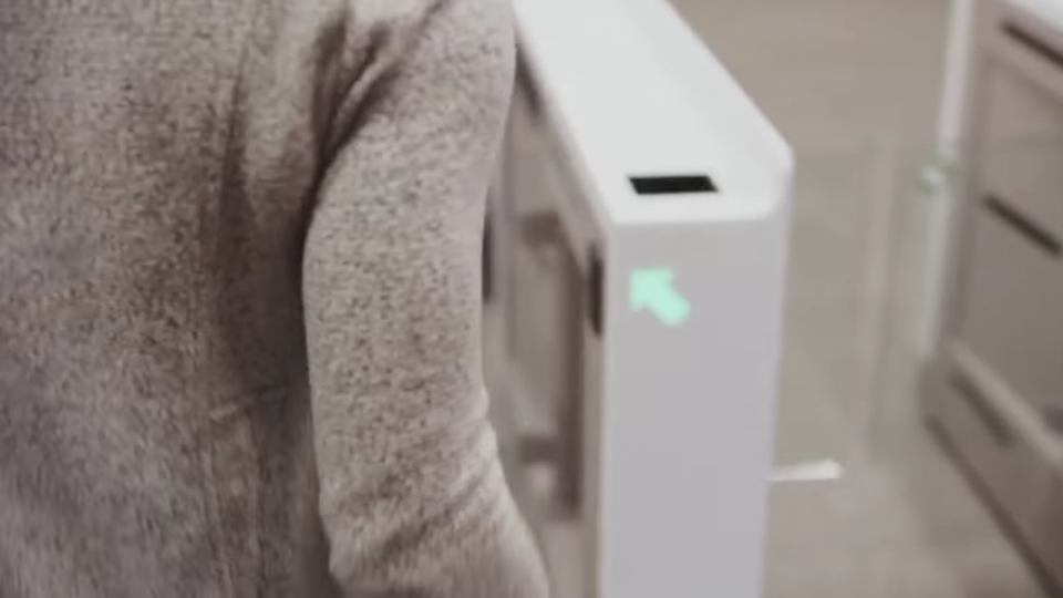 tornello d'ingresso uscita