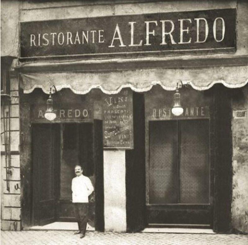 Alfredo Di Lelio, inventore delle fettuccine al doppio burro