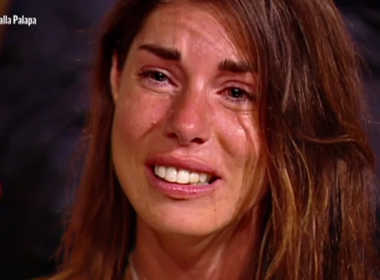 Bianca Aztei in lacrime