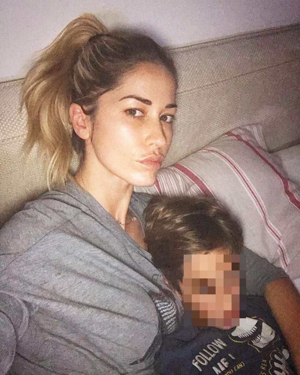 Santarelli Elena con suo figlio