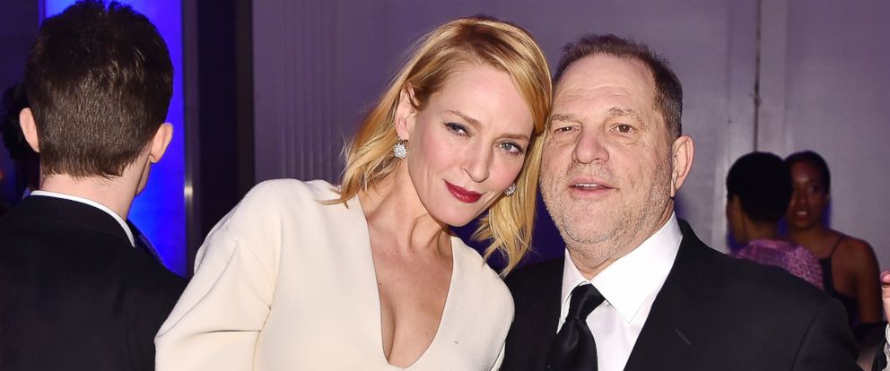 Uma Thurman e Harvey Weinstein