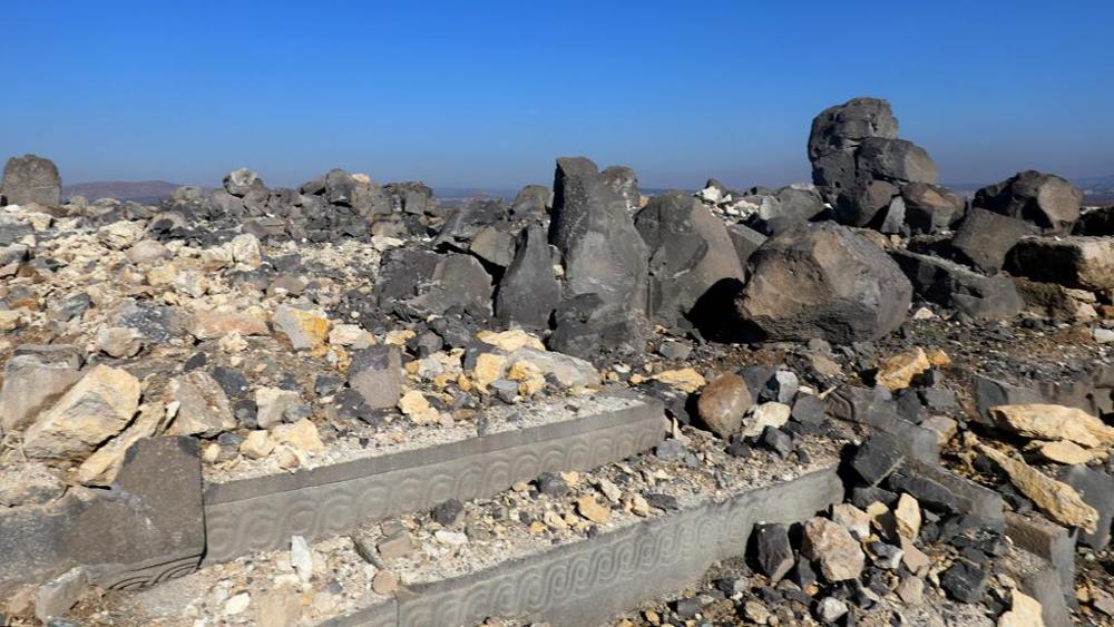 Ain Dara dopo il raid aereo